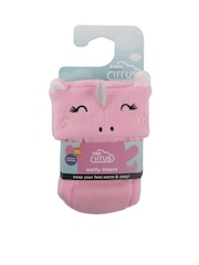 Totes Pink Childrens Bunny Welly Liner Socks - Image 2 of 5