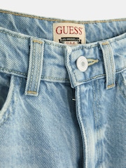 Guess Light Blue Denim Midi Skirt - Image 5 of 6
