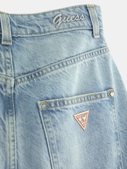 Guess Light Blue Denim Midi Skirt - Image 6 of 6