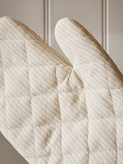 Natural Bronx Stripe Single Oven Glove - Image 4 of 5