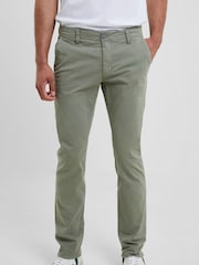 French Connection Green Stretch Chino Trousers - Image 1 of 3