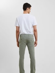 French Connection Green Stretch Chino Trousers - Image 2 of 3