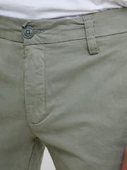 French Connection Green Stretch Chino Trousers - Image 3 of 3
