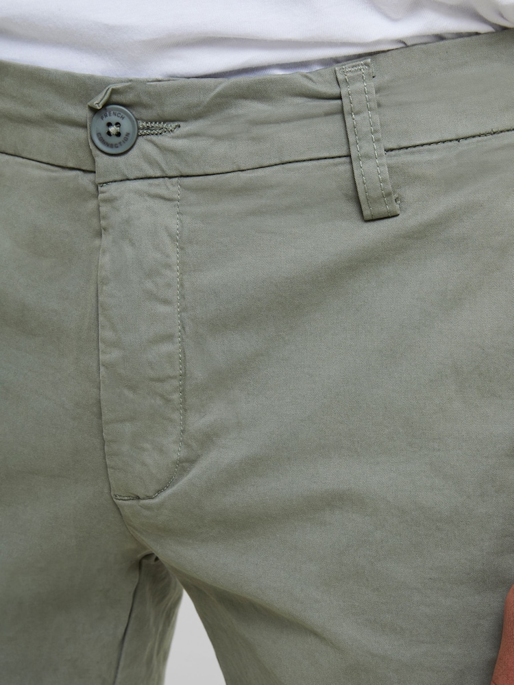 French Connection Green Stretch Chino Trousers - Image 3 of 3
