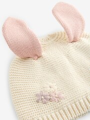 Ecru Bunny Baby Hat (0mths-2yrs) - Image 3 of 3