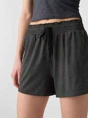 Gap Dark Grey Brushed Jersey Shorts - Image 3 of 5