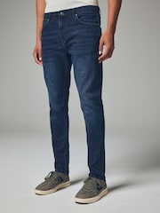 Blue Deep Skinny Fit Classic Stretch Jeans - Image 1 of 12