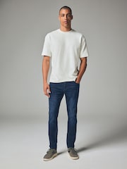 Blue Deep Skinny Fit Classic Stretch Jeans - Image 2 of 12