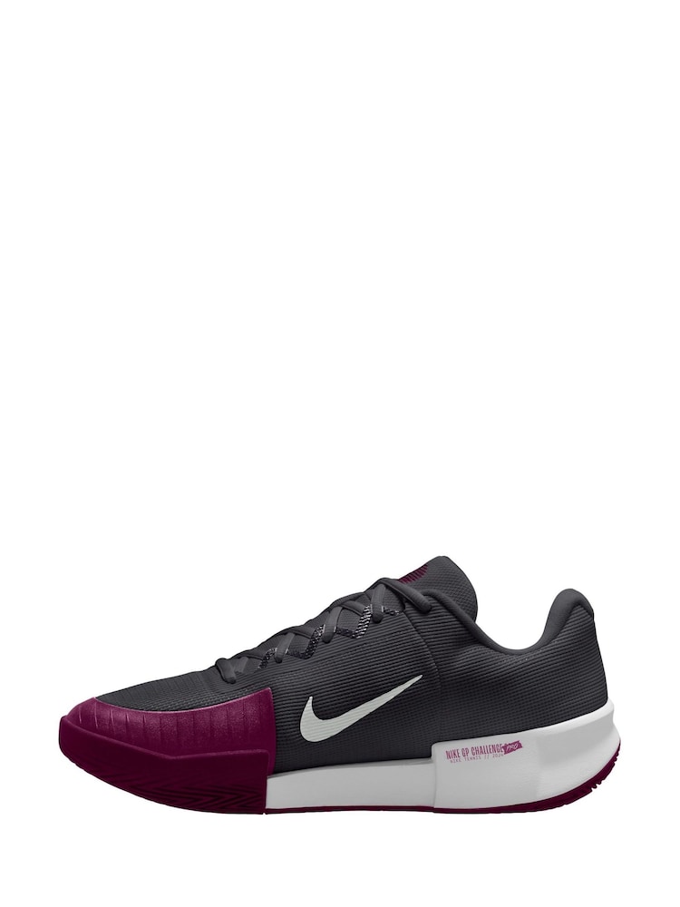 Nike Black GP Challenge Pro Hard Court Tennis Trainers - Image 2 of 4