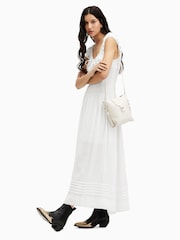 AllSaints White Eliza Maxi Dress - Image 3 of 6