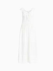 AllSaints White Eliza Maxi Dress - Image 6 of 6