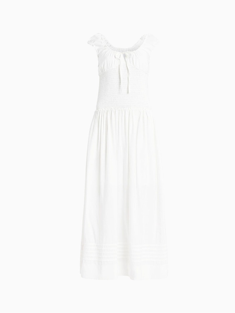 AllSaints White Eliza Maxi Dress - Image 6 of 6