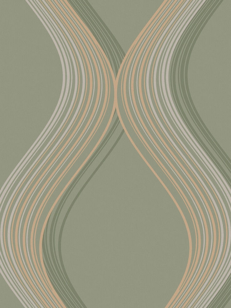 Graham & Brown Green Euphoria Wallpaper - Image 2 of 3