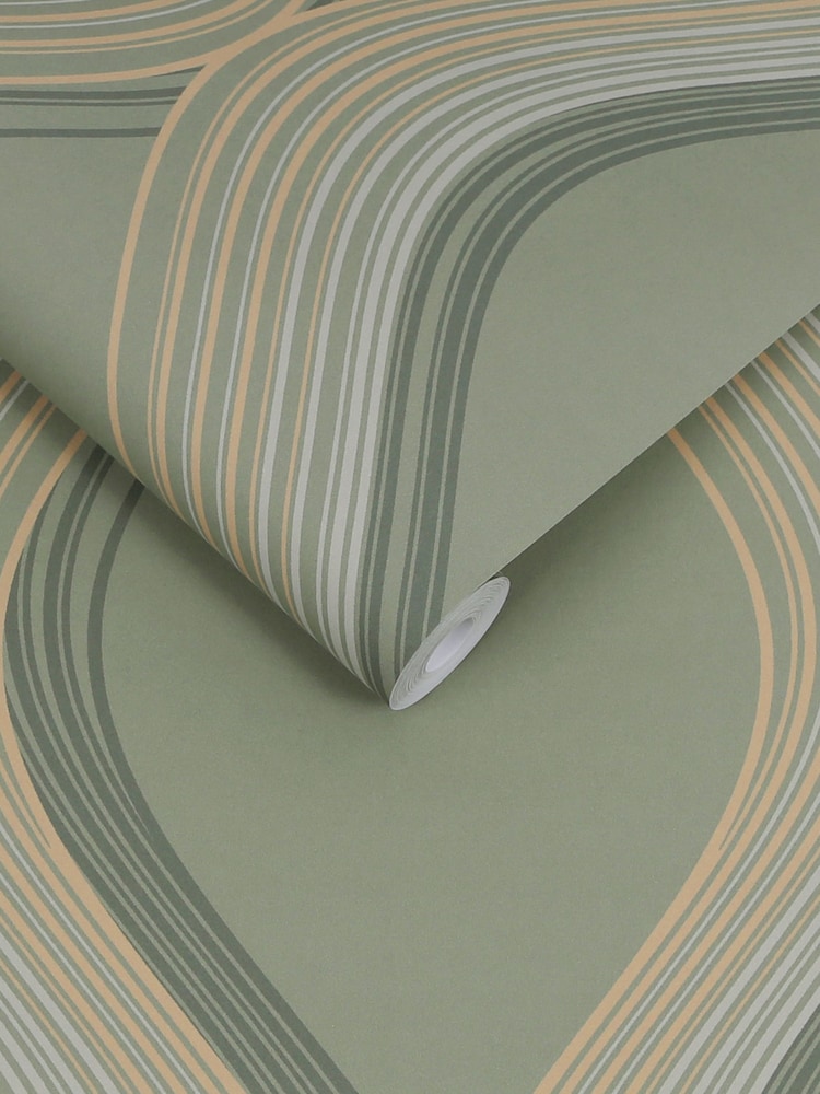 Graham & Brown Green Euphoria Wallpaper - Image 3 of 3