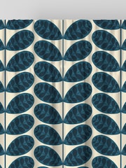 Orla Kiely Whale Blue Botanica Stem Made to Measure 100% Cotton Curtains - Image 5 of 6