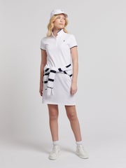 U.S. Polo Assn. White Womens Polo Dress - Image 2 of 8