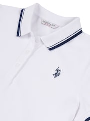 U.S. Polo Assn. White Womens Polo Dress - Image 8 of 8