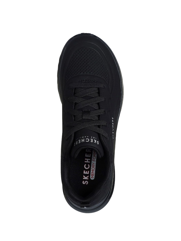 Skechers Black Uno Lite Lighter One Trainers - Image 4 of 4