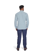 Raging Bull Green 100% Cotton Long Sleeve Classic Gingham Shirt - Image 2 of 7