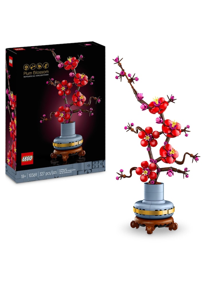 Lego Icons Plum Blossom Flower Home Decor Set 10369 - Image 1 of 8