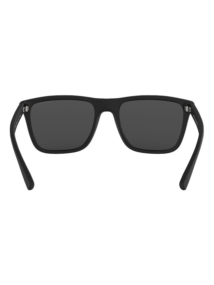Armani Exchange Ax4080S Square Black Sunglasses - Image 4 of 9