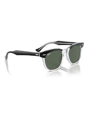 Ray-Ban Junior Rj9098S Square Black Sunglasses - Image 1 of 6
