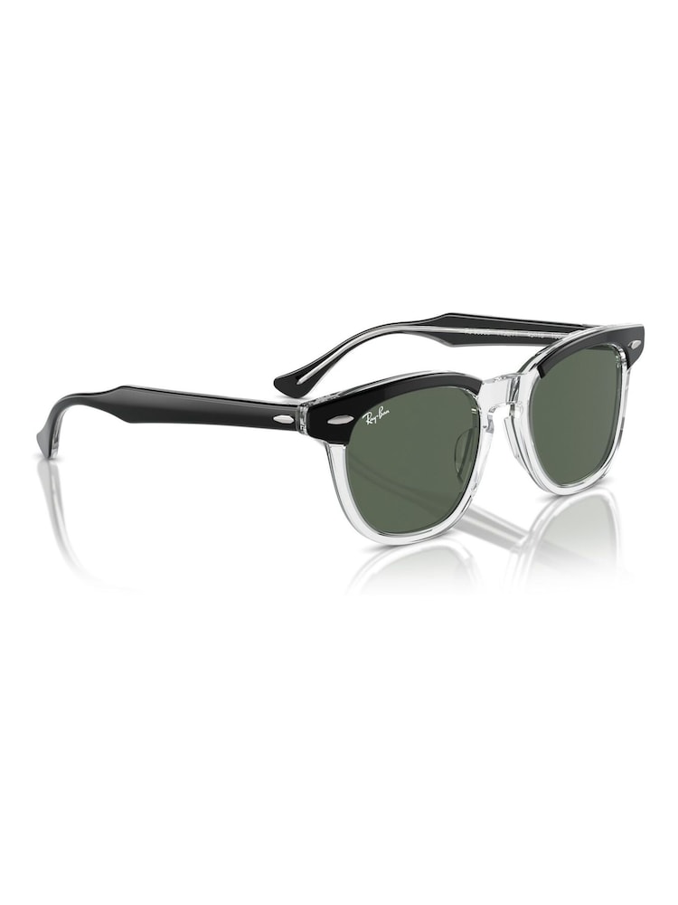 Ray-Ban Junior Rj9098S Square Black Sunglasses - Image 1 of 6