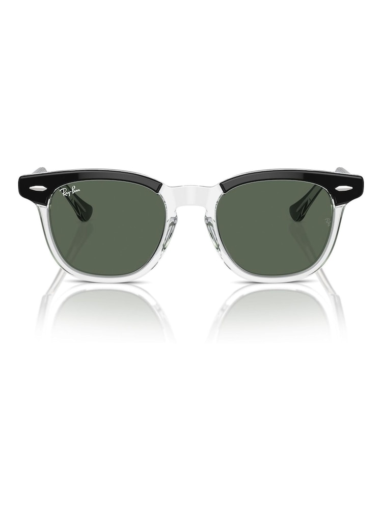 Ray-Ban Junior Rj9098S Square Black Sunglasses - Image 2 of 6 Ray-Ban Junior Rj9098S Square Black Sunglasses - Image 2 of 6