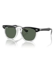 Ray-Ban Junior Rj9098S Square Black Sunglasses - Image 3 of 6