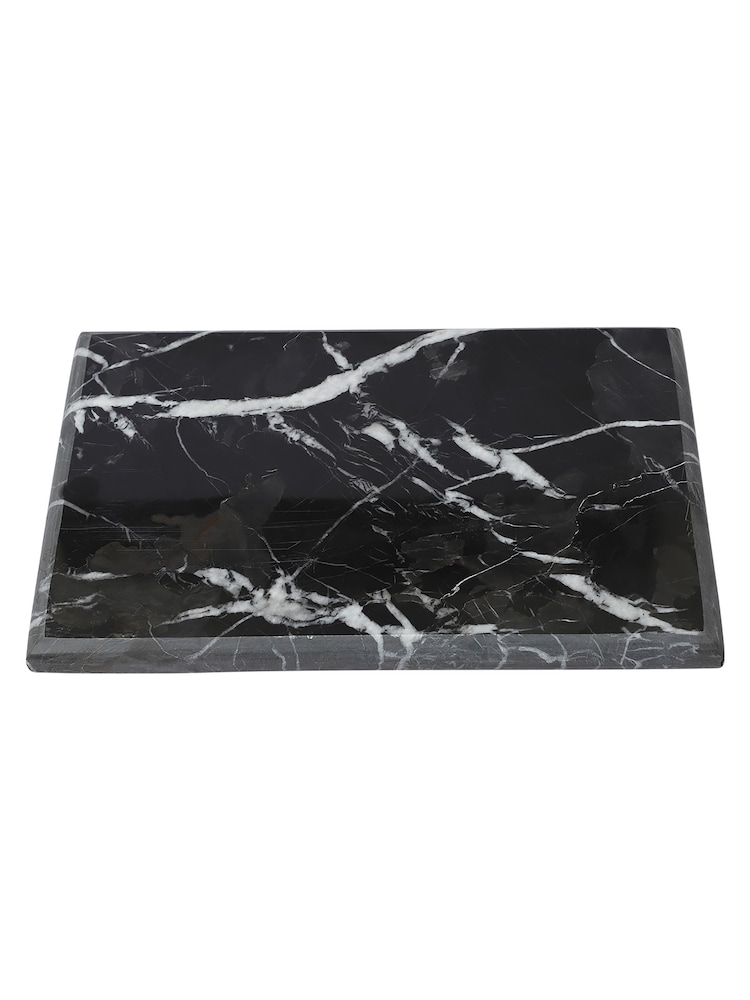 Interiors by Premier Black and Gold Marble Chopping Board - Image 2 of 4