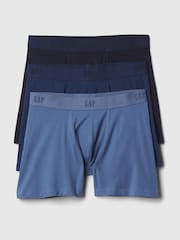 Набор из хлопковых боксеров с логотипом Gap 3 - Изображение 1 из 1