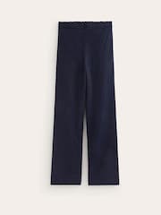Boden Blue 100% Cotton Hampstead Linen Trousers - Image 5 of 5