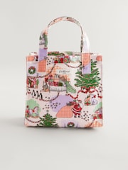 Cath Kidston Christmas 100% Cotton Small Coated Bookbag - Image 7 of 7