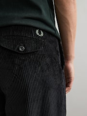 Fred Perry Corduroy Tapered Fit Trousers - Image 5 of 7
