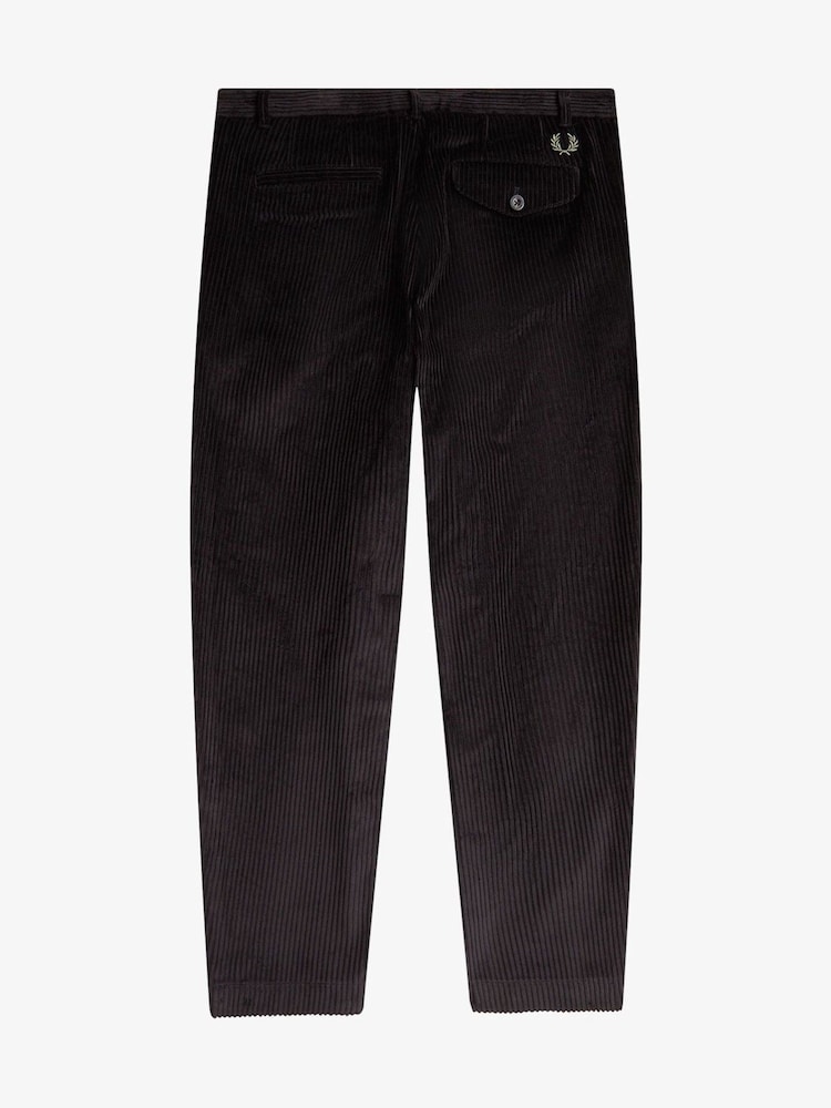 Fred Perry Corduroy Tapered Fit Trousers - Image 7 of 7