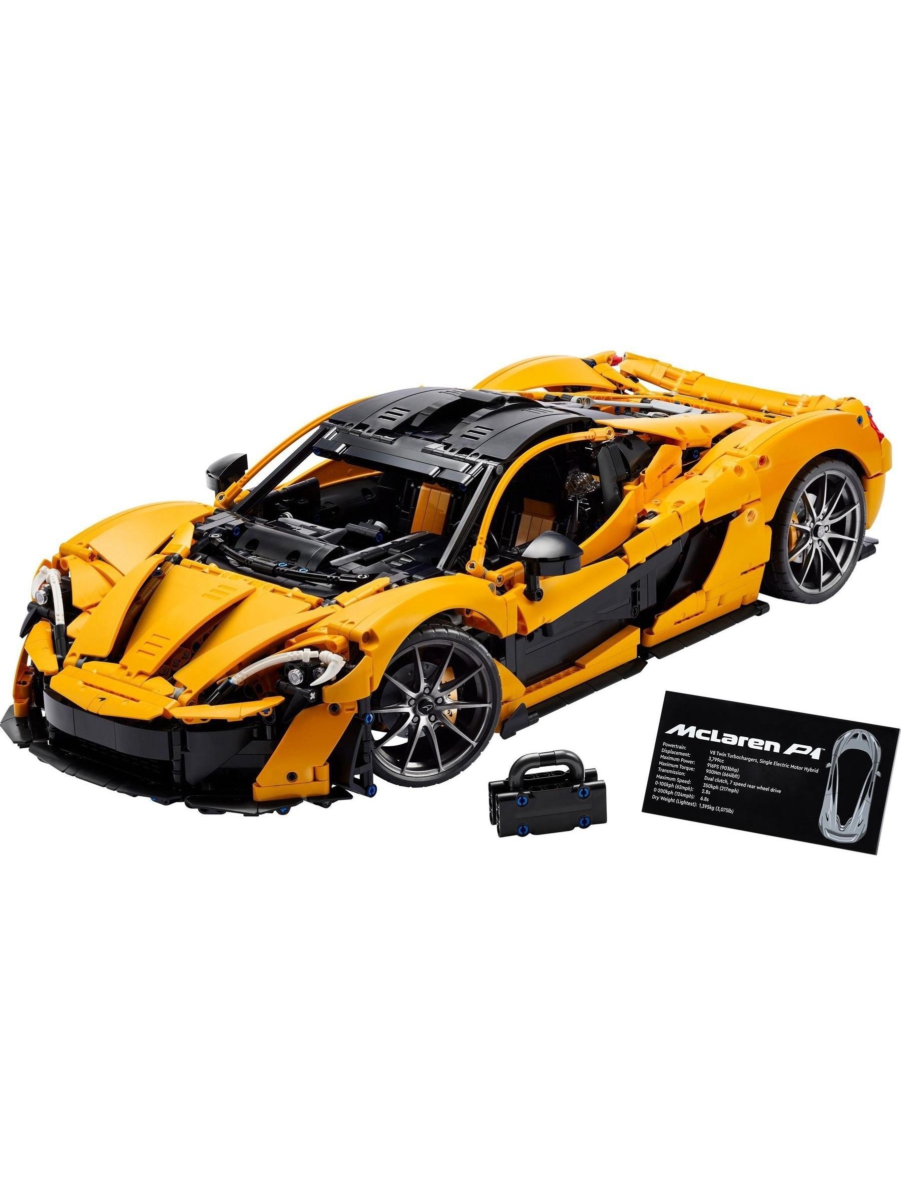 LEGO Technic McLaren P1 Model Car Set for Adults 42172 from Next Estonia
