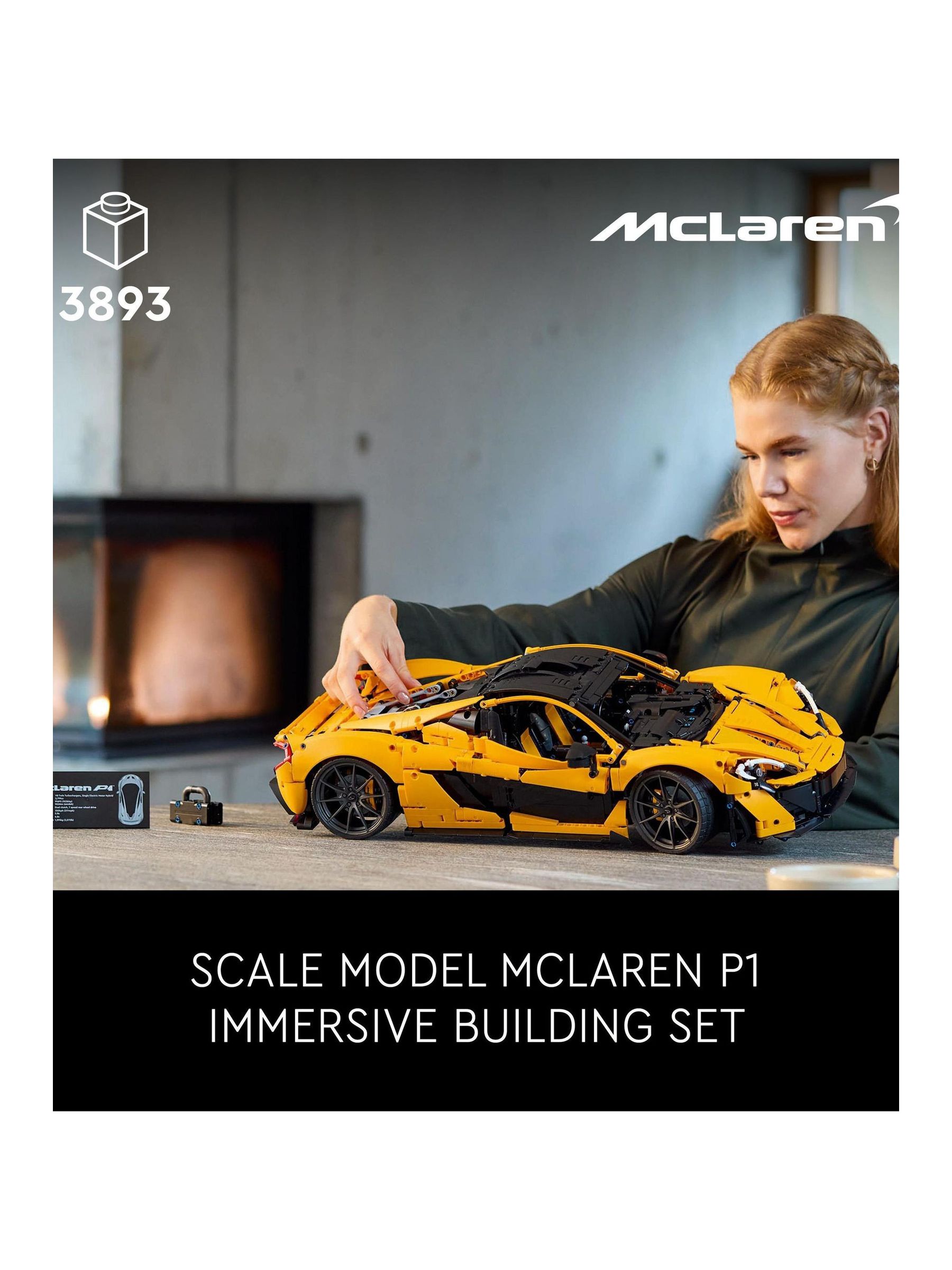 Cumpără Set LEGO Technic McLaren P1 pentru adulți 42172 from Next