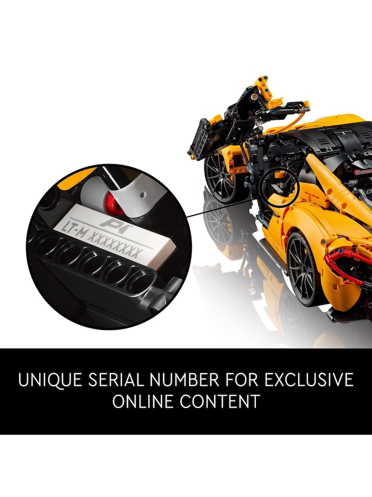 Buy LEGO Technic McLaren P1 Model Car Set for Adults 42172 from