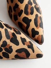 Leopard Leather Forever Comfort® Knee High Skinny Heeled Boots - Image 8 of 11