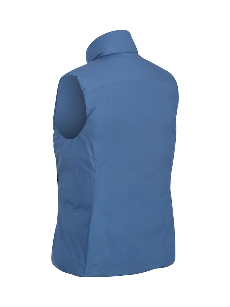 Regatta Blue Womens Yewbank Reversible Padded Gilet - Image 10 of 10