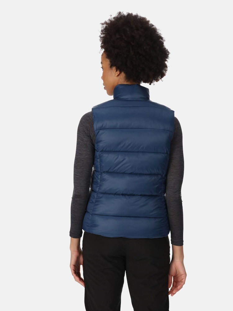Regatta Blue Womens Yewbank Reversible Padded Gilet - Image 2 of 10
