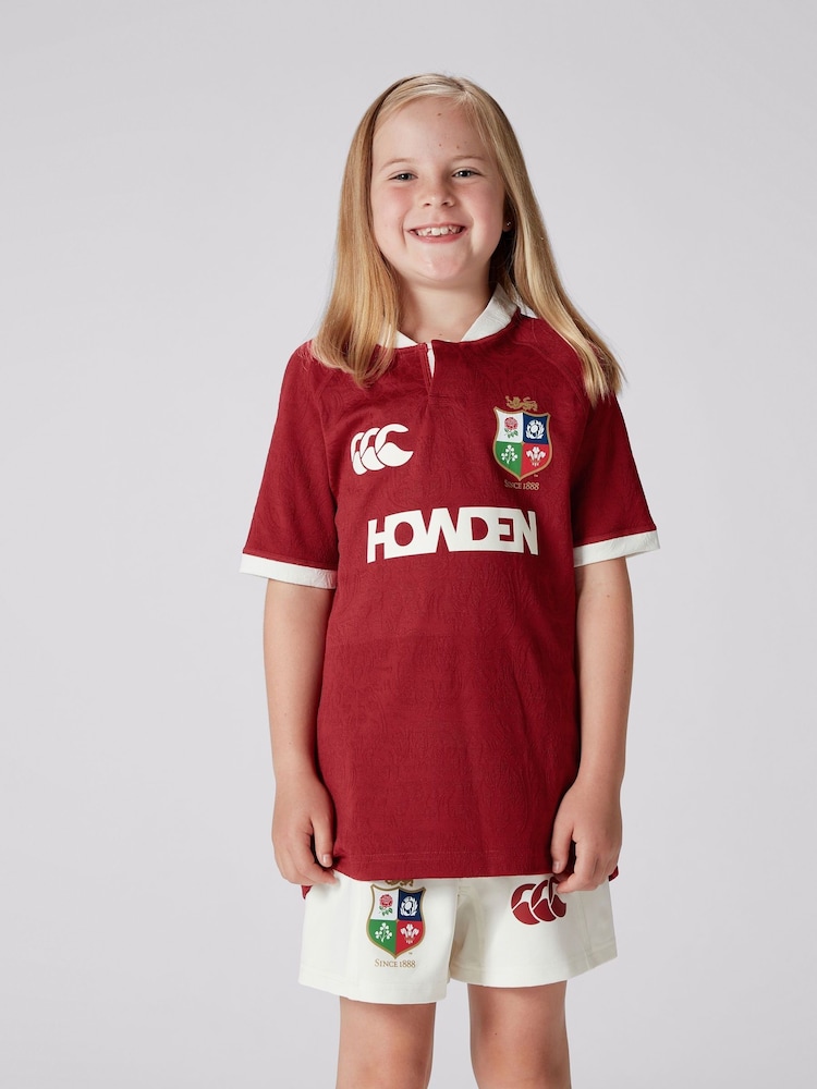 Canterbury Red British & Irish Lions Rugby Replica Jersey - Image 1 of 9