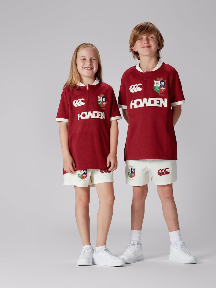 Canterbury Red British & Irish Lions Rugby Replica Jersey - Image 4 of 9