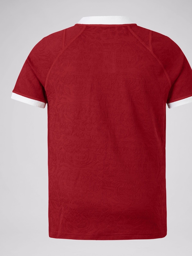 Canterbury Red British & Irish Lions Rugby Replica Jersey - Image 6 of 9
