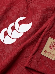 Canterbury Red British & Irish Lions Rugby Replica Jersey - Image 8 of 9