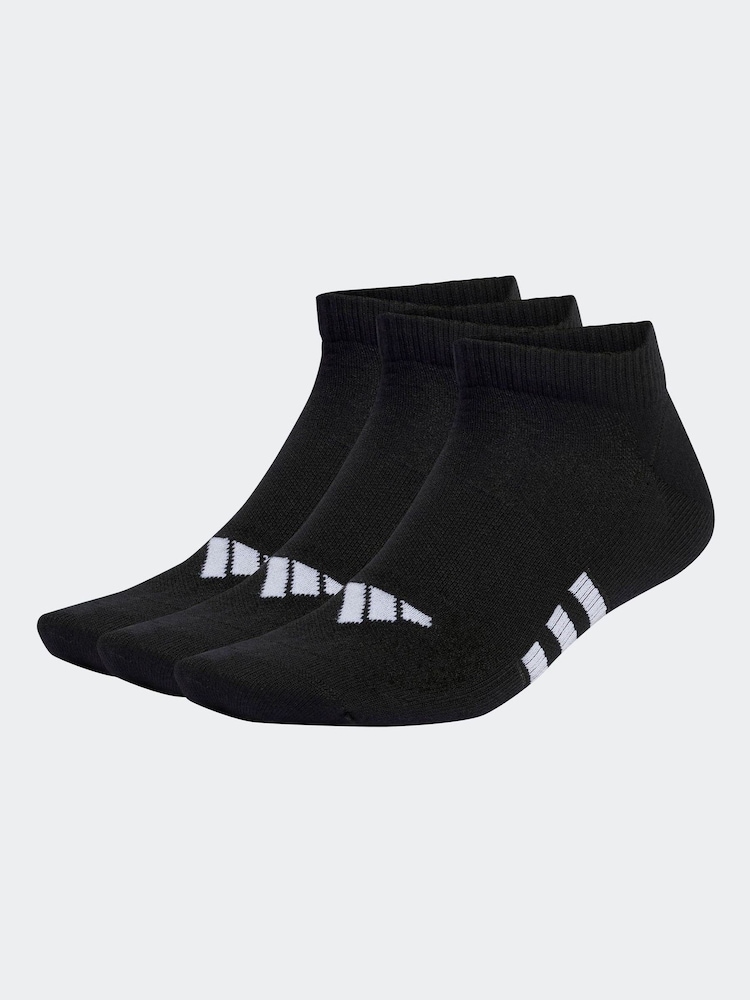 adidas Black Performance Light Low Socks 3 Pack - Image 1 of 1