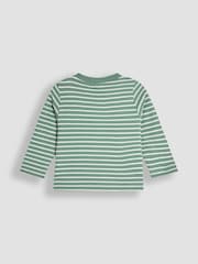 JoJo Maman Bébé Appliqué Pocket Dungarees and Top Set - Изображение 5 из 6