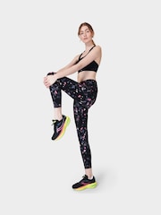Imprimeuri textură dispersată Negru - Sweaty Betty Power 7/8 Workout Colanți - Imaginea 1 din 9