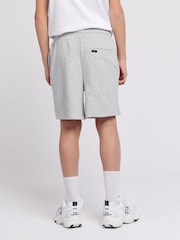 Lee Grey Boys 100% Cotton Badge Shorts - Image 2 of 5