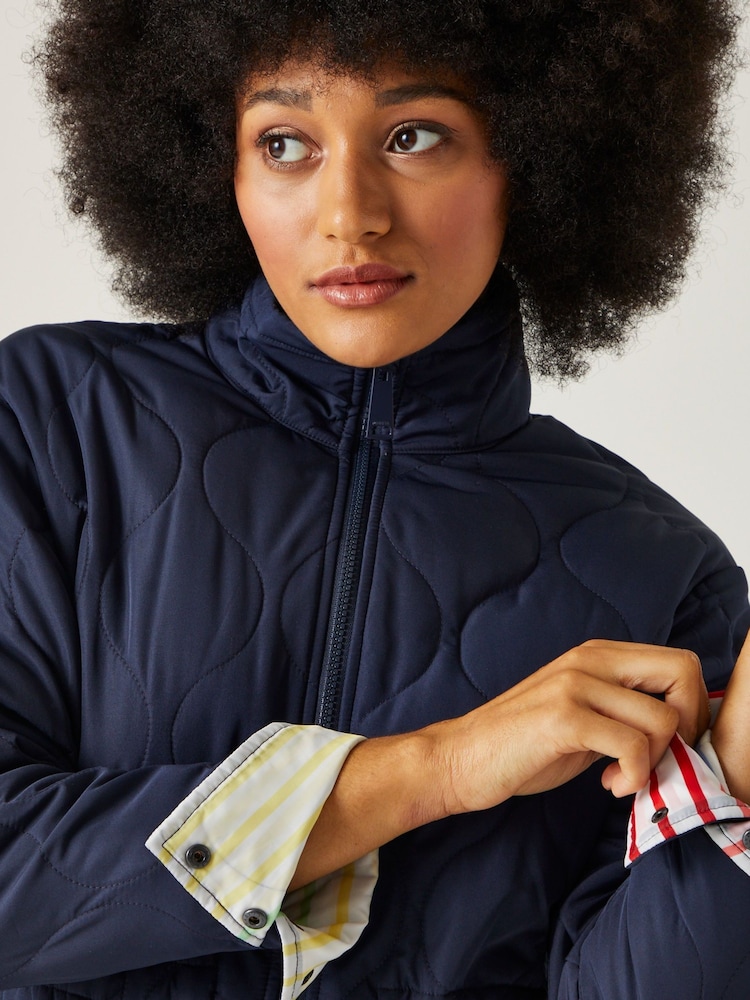 Regatta Blue Courcelle Quilted Jacket - Image 4 of 9